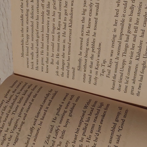 3/$13 Pirate Attack (Shonen Jump's One Piece) Chapter Book Novel 2007 Scholastic - Picture 5 of 6